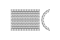 曲面网架结构